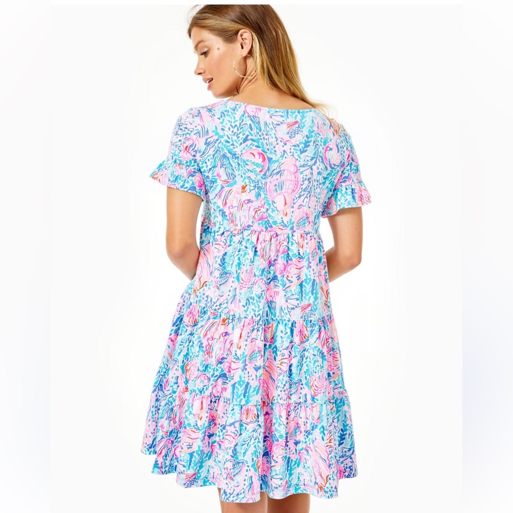 Lilly Pulitzer Jodee Swing Dress Treasure Trove Size XXL